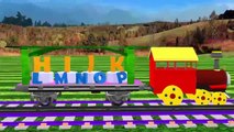 ABCD Songs | ABCD Alphabet Train Songs For Kids | Children  Learning ABC Nursery Rhymes in 3D