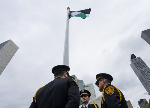 Le drapeau palestinien hissé pour la première fois à l'ONU