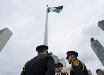 Le drapeau palestinien hissé pour la première fois à l'ONU