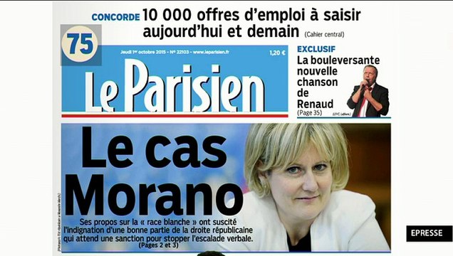 La Revue de Presse du 01 octobre 2015 par Hélène Jouan