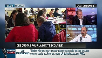 Guénolé, du concret: Faut-il imposer des quotas pour la mixité scolaire ? - 01/10