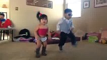 Gangnam style _ little psy and  sexy baby
