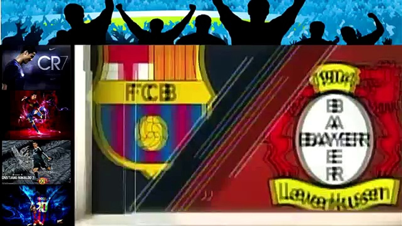 Barcelona (2) vs Bayer Leverkusen (1)_ Resumen y Goles del Partido - Champions League 2015