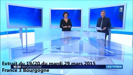 29 mars 2015 Extrait 19 20 de France 3 Bourgogne sur EHPAD Alise Sainte Reine