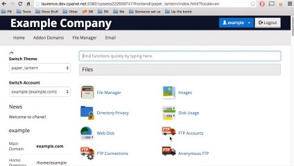 Cpanel Tutorial :: Change Interface Language