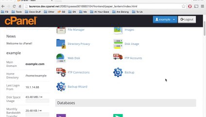Cpanel Tutorial :: How to use Default Address