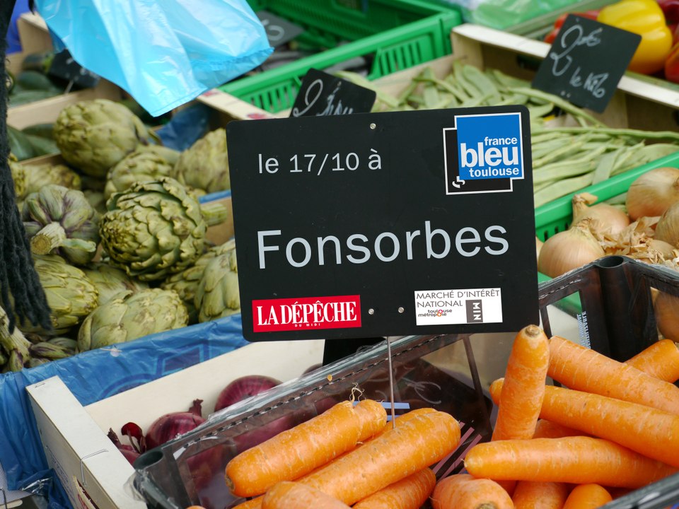 La tournée des marchés de France Bleu Toulouse est à Fonsorbes