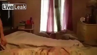 Jumping on the bed goes wrong