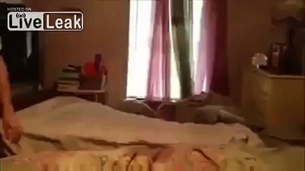 Jumping on the bed goes wrong