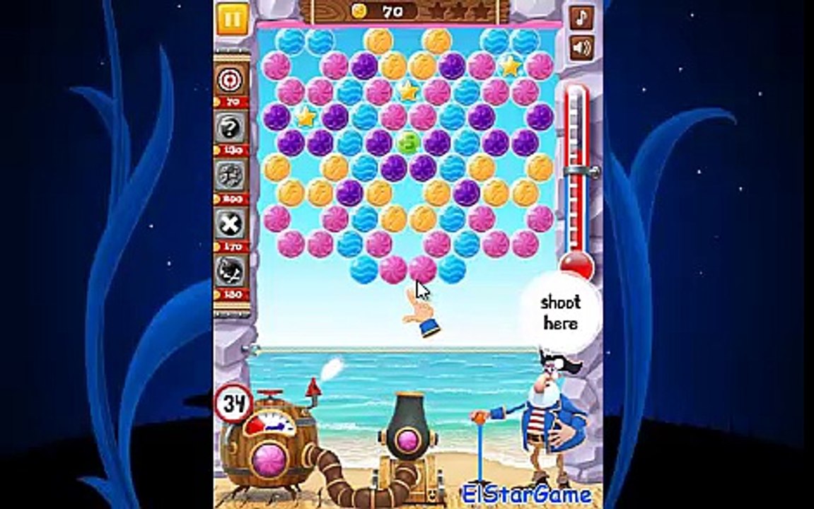 Bubble Shooter  Archibald the Pirate