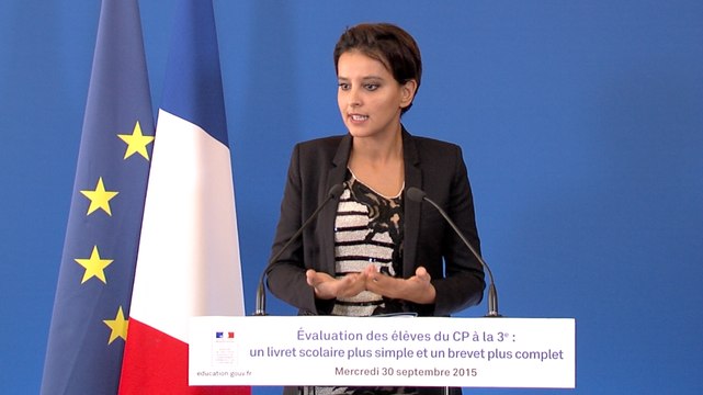 [ARCHIVE] Évaluation des élèves du CP à la 3ème : un livret scolaire plus simple, un brevet plus complet