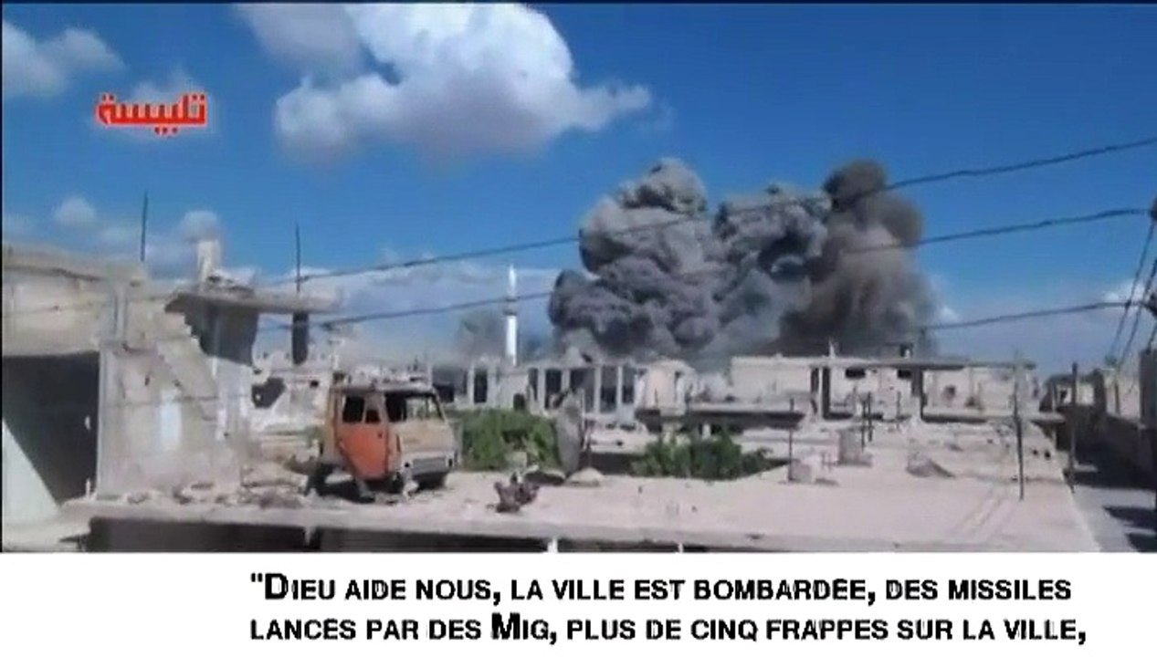 Syrie : des habitants accusent les Russes de bombarder les civils à Homs et Hama