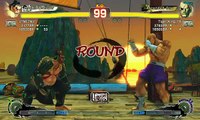 Ultra Street Fighter IV battle: E. Honda vs Sagat #1 EU (tiger_king_78)