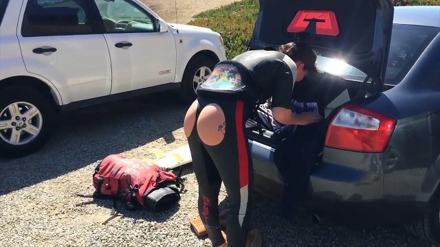 Du kitesurf les fesses à l'air !