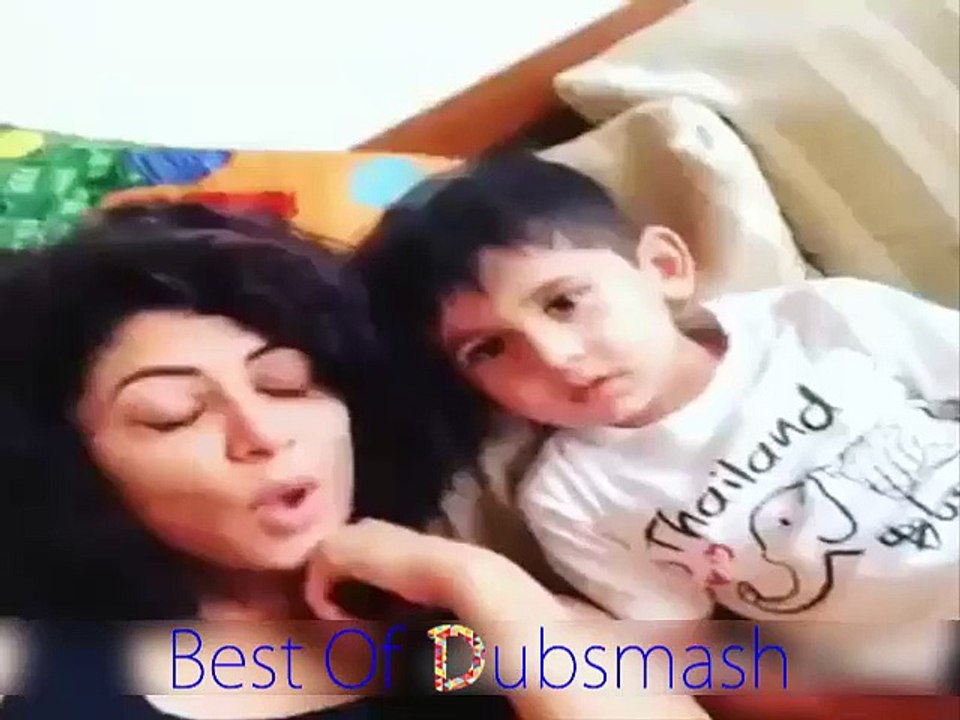 Cute Kid & Girl Best Dubsmash On English Song 2015