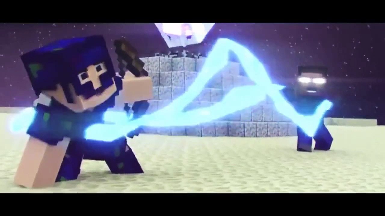 Animacion de Minecraft Minecraft Animation  HEROBRINE FIGHT