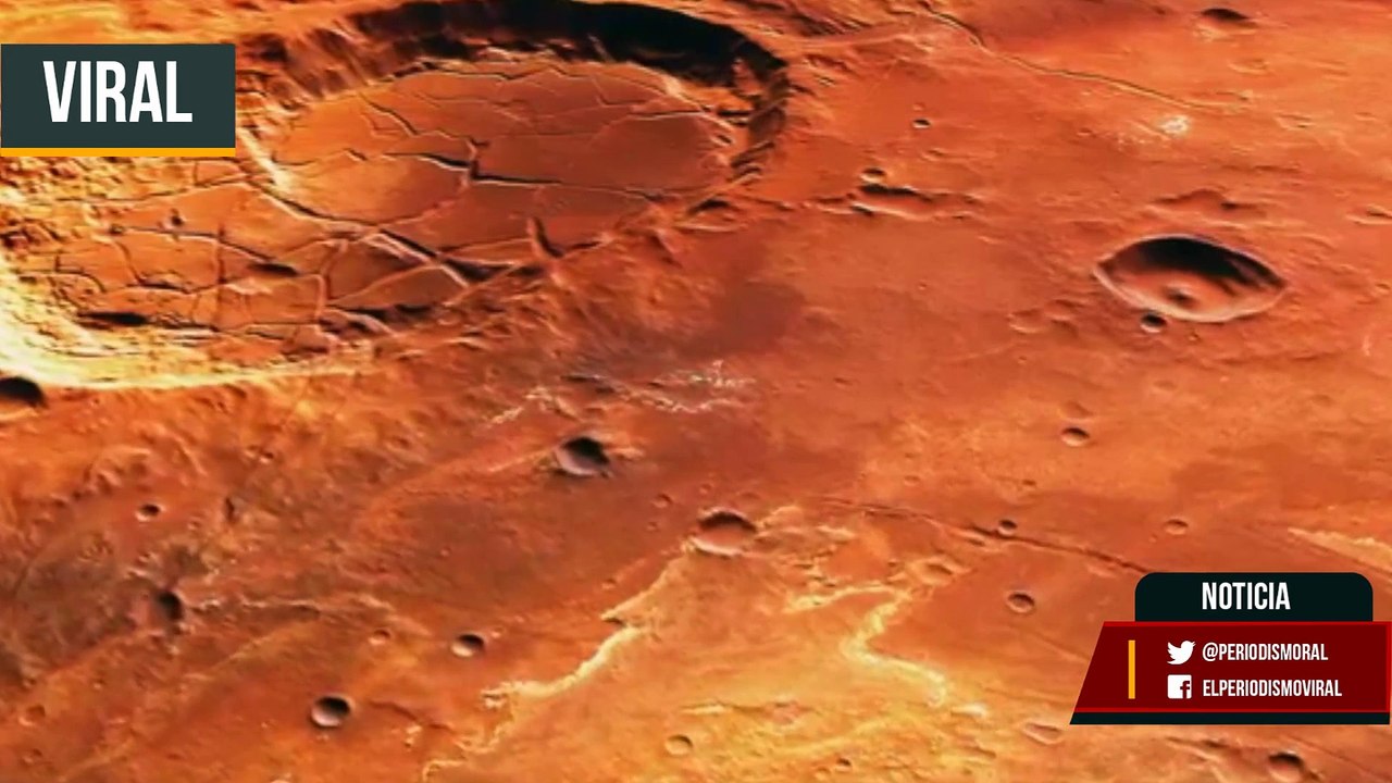 NASA confirma que hay Agua en Marte