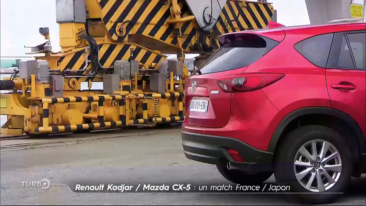 Comparatif : Mazda CX-5 vs. Renault Kadjar (Emission Turbo du 27/09/2015)