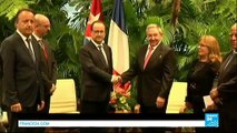 François Hollande - Hollande et Cuba - Reportage sur France 24 le 11/05/15