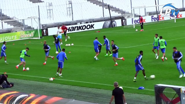 La séance de Michel au Vélodrome avant OM-Liberec