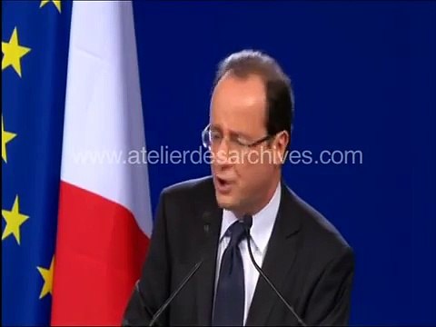 François Hollande - Monde de la finance - Vidéo sur le Discours du Bourget le 21/01/12