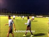 Lazio-St. Etienne, la seduta di rifinitura dei biancocelesti (30-09-2015)