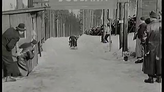Early Days of the Bobsled: German Championships in Oberhof Newsreel