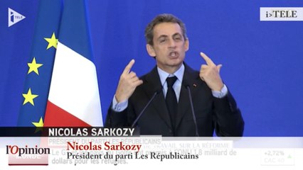 TextO’ : Nicolas Sarkozy : « Je n'accepterai aucun dérapage »