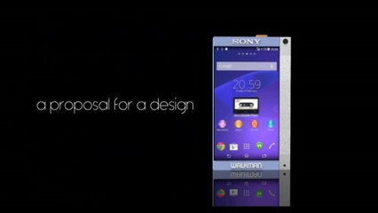 Sony smartphone inspired by TPS-L2 (first walkman ever - 1979)