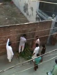 Man Struck by Angry Bull That's Terrible