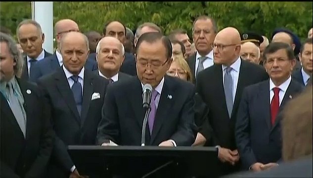Le drapeau palestinien hissé pour la première fois sur le fronton du siège de l'ONU