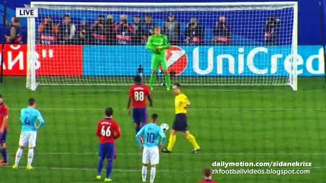Seydou Doumbia missed penalty | CSKA Moscow v. PSV Eindhoven 30.09.2015