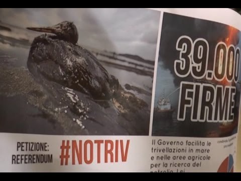 La Campania approva il referendum abrogativo sulle trivellazioni (29.09.15)