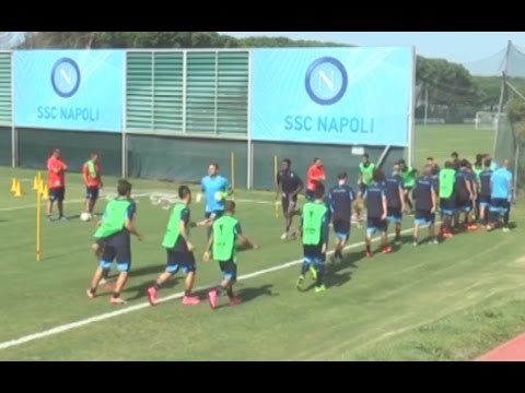 Europa League - Il Napoli prepara la sfida col Legia Varsavia (29.09.15)