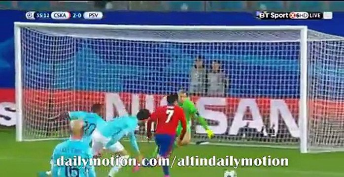 Penalty - CSKA vs PSV - Champions League - 30.09.2015
