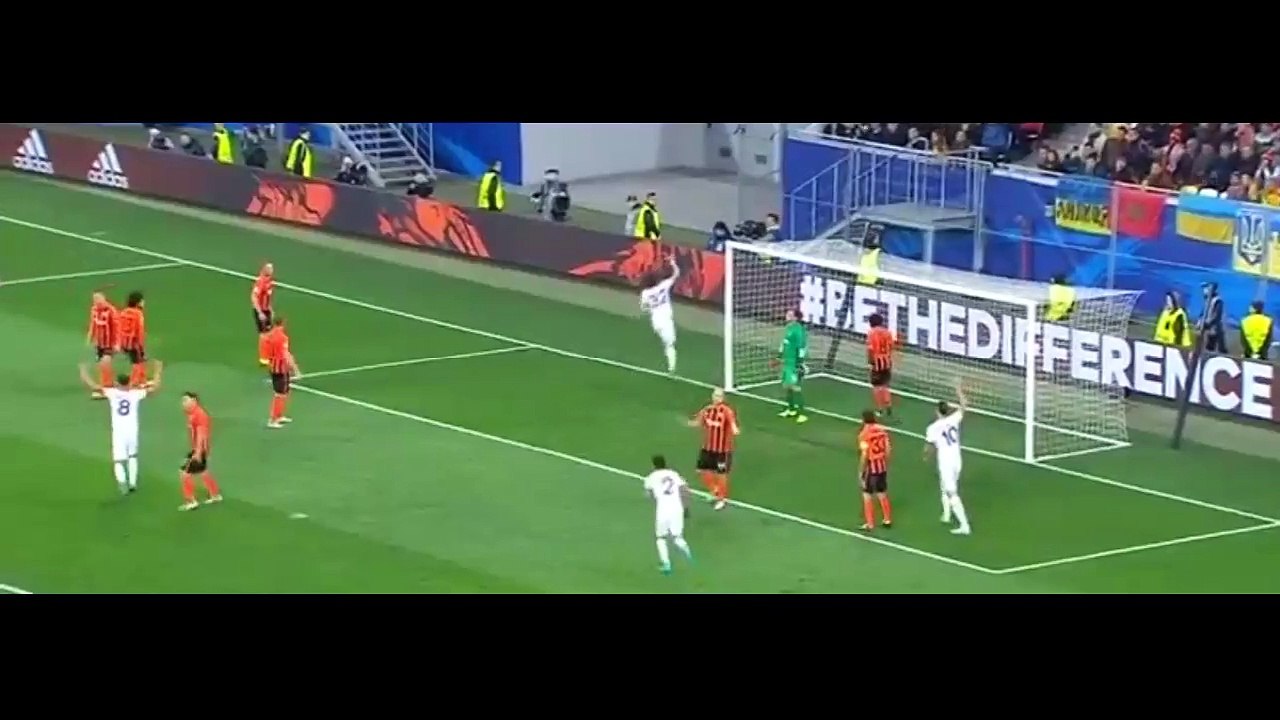 Shakhtar Donetsk 0-2 Paris Saint Germain : David Luiz goal