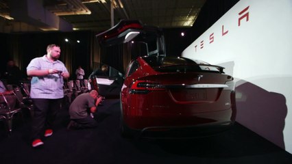 Tesla Model X first drive