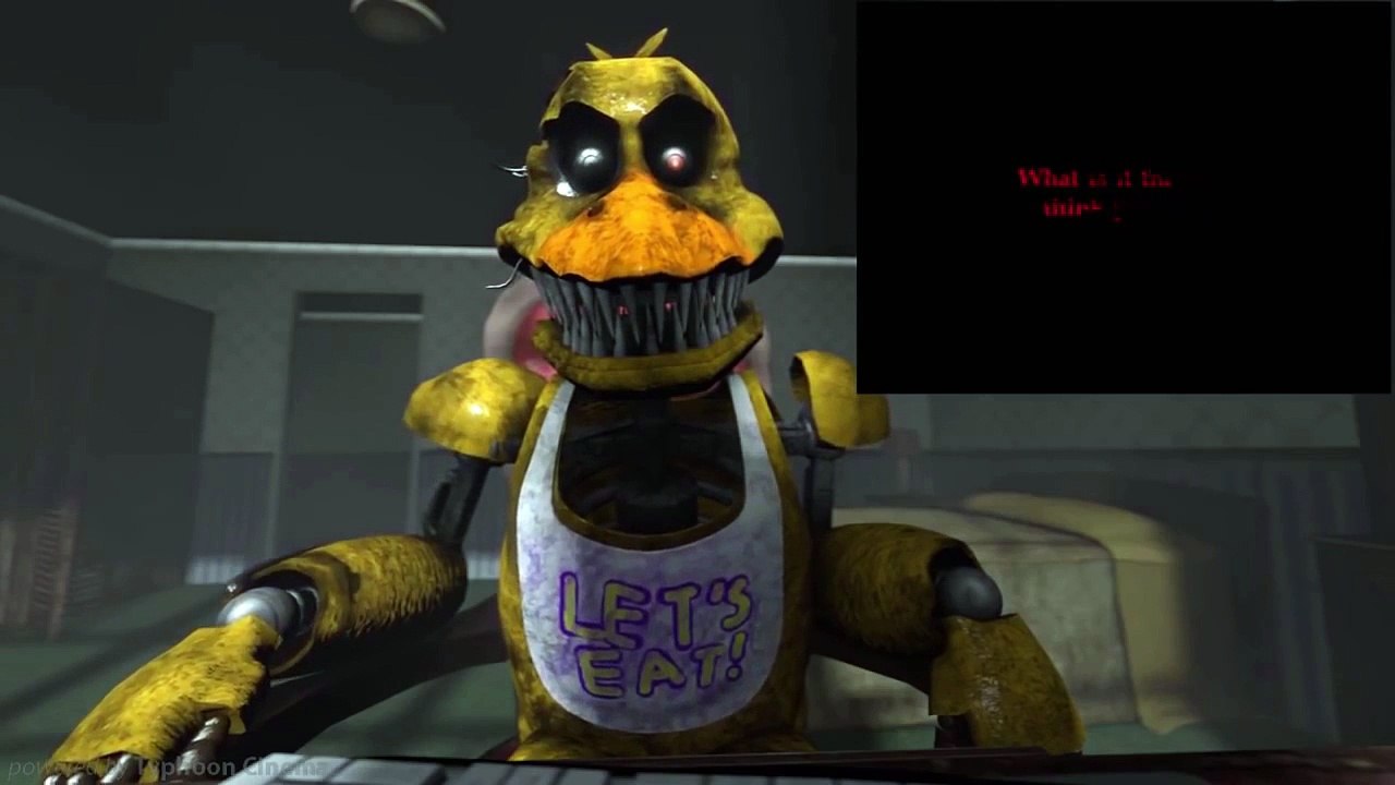 [SFM FNAF] FNAF 4 Trailer - Nightmare Chica Reacts