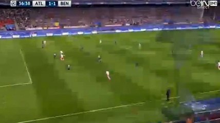 1-1 Nicolas Gaitan - Atletico Madrid vs Benfica 30.09.2015