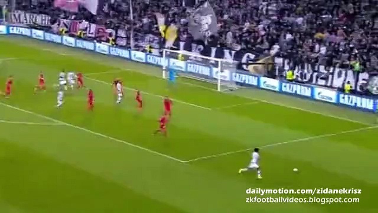 1-0 Álvaro Morata Fantastic Goal _ Juventus v. Sevilla 30.09.2015 HD_HIGH