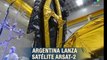 Argentina: Lanzamiento del Arsat2, tema comentado en redes sociales