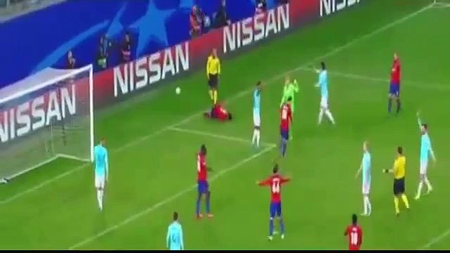 Seydou Doumbia Goal - CSKA Moscow vs PSV 3-0 [30.9.2015] Champions League