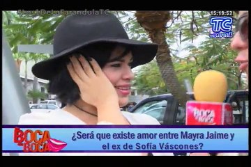 ¿Será que existe amor entre Mayra jaime y el ex de Sofía Váscones?