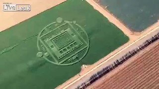 Crop Circle Found In California By Helicopter Photographer