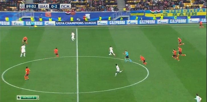Autogol Darijo Srna - Shakhtar Donetsk 0-3 Paris Saint Germain (30.09.2015) Champoins League
