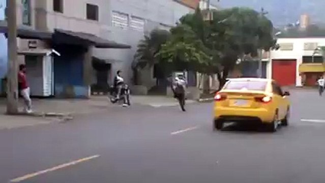 INSANE Wheelie skills with an old school Bike
