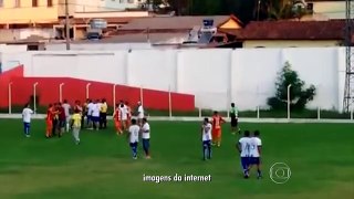 Árbitro saca arma durante partida de futebol amador em Brumadinho