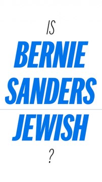 Is Bernie Sanders Jewish?