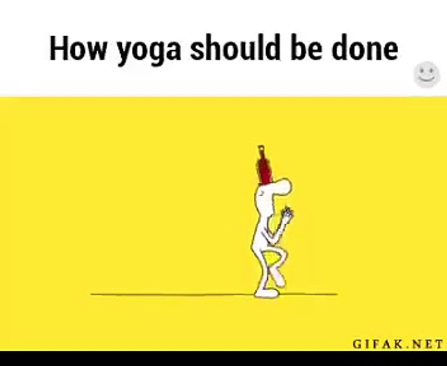 This is how yoga should be done