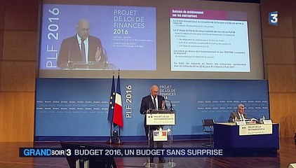 Le budget de l'État pour l'année 2016, un budget sans surprises